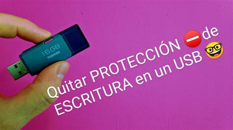 Como Quitar Protección Contra Escritura de USB en Windows 10 2025