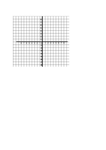 Graph template X-Y Axis | Teaching Resources