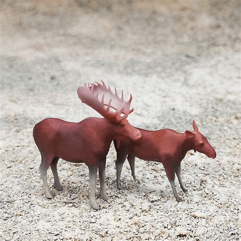 1-64 scale moose for diorama - All scale diorama supplies store