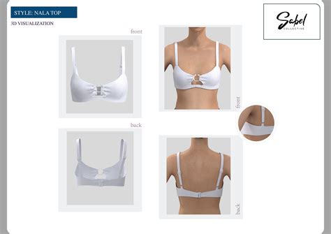 Swimwear Bikini Top Tech Pack Behance