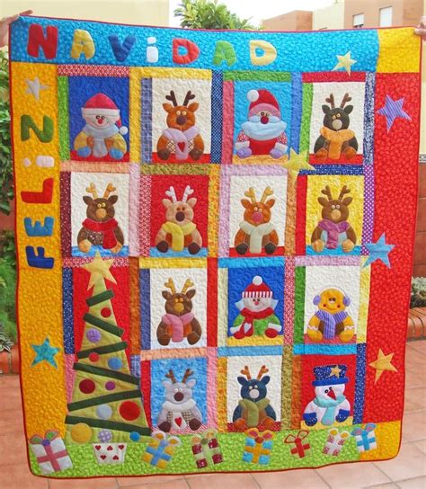 Santa S House Digitale Pdf Quilt Anleitung Applikationen Quilt Muster