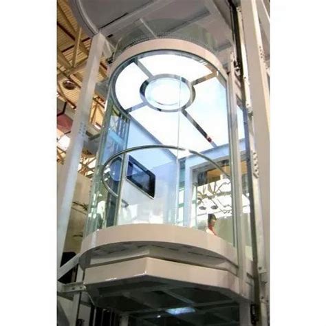 Senior Elevators Glass Capsule Elevator Max Persons Capacity 12