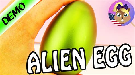 Alien Egg What Is It I Found A Strange Egg Surprise With Slime And