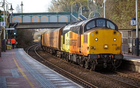 Colas Railfreight Class 37 0 No 37116 At Kirkby In Ashfiel Flickr