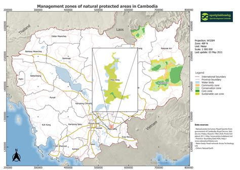 Management Zones Of Natural Protected Areas Dataset Od