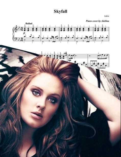 "Skyfall" - Adele - Piano Sheet Music