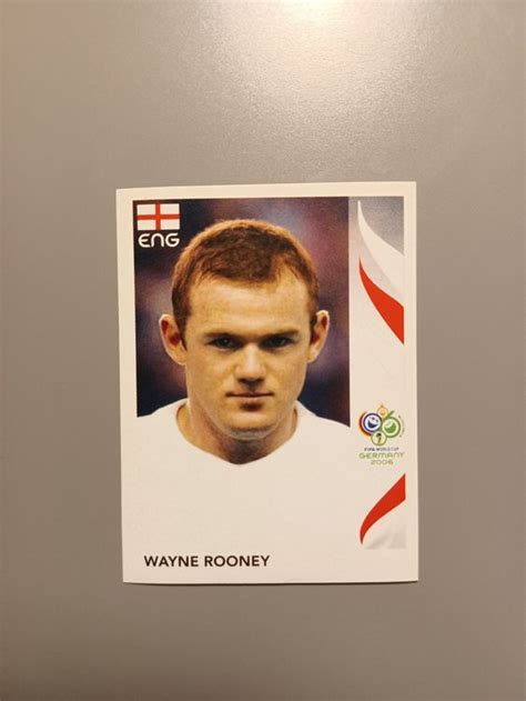 Panini WM 2006 WAYNE ROONEY England Sticker Kaufen Auf Ricardo