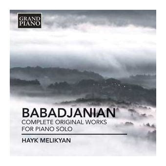 Oeuvres originales pour piano solo Intégrale Arno Babadjanian CD