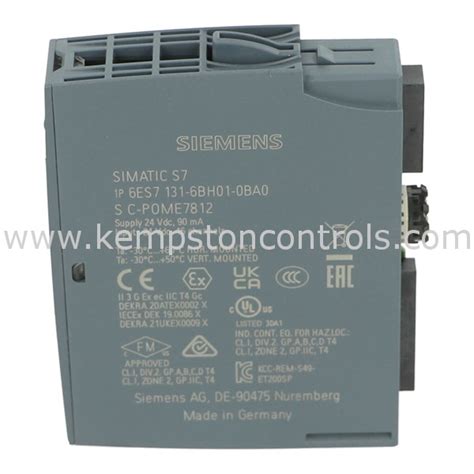 Siemens Es Bh Ba Siemens Simatic Et Sp Digital Input