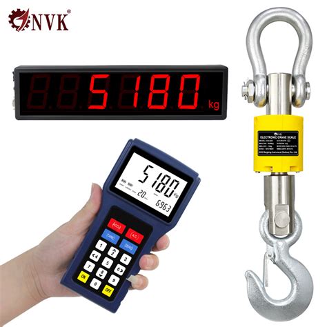 Nvk Ocs 5000kg Digital Portable Industrial Scale With Wireless Handheld