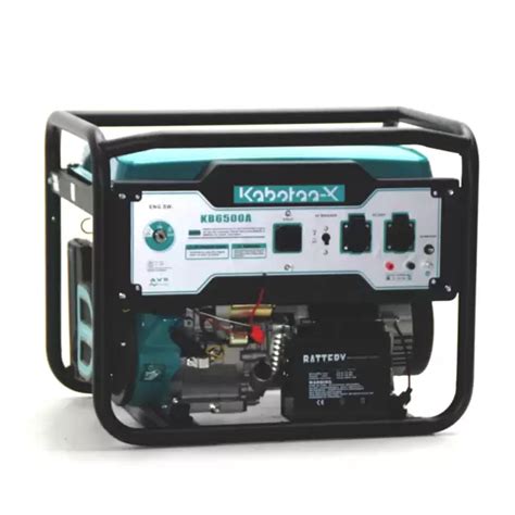 Генератор За Ток 5.5KW Kabotaa-X С Дистанционно Палене И Гасене Green ...