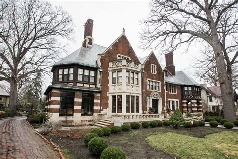 The Charles T Fisher Mansion Boston Edison Detroit Mansions