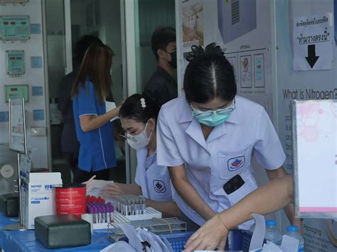 Employee health check-up activities for the year 2023 Siam Water Flame