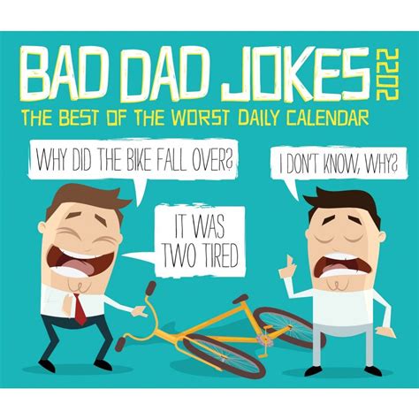 Bad Dad Jokes 2023 Wall Calendar