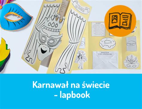 Karnawał na świecie lapbook Zmalujmy Razem