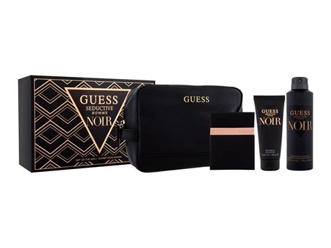 ESTUCHE GUESS SEDUCTIVE NOIR EDT H 4 PZ BOLSO SG DEO Beverly