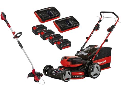 Einhell Set Akumulatorska kosilica GE-CM 36/47 S HW Li (4x4,0 Ah ...