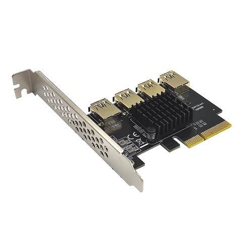 Pcie 1 To 4 Mining Connectors Pcie 4x To 4 Usb30 Pcie Express X16