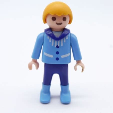 Playmobil Enfant Gar On Bleu