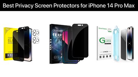 Best Privacy Screen Protectors For Iphone 14 Pro Max Ios Hacker