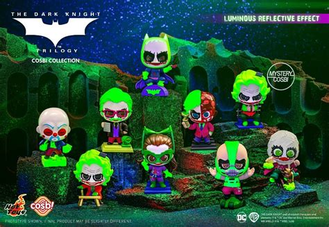 Hot Toys 蝙蝠俠黑夜之神三步曲 小丑化 The Dark Knight Trilogy Jokerized Cosbi Bobble Head Collection 一套8款