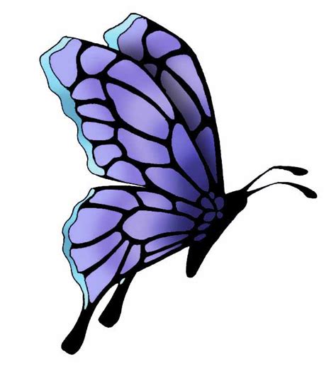 Butterfly Side View Tattoo