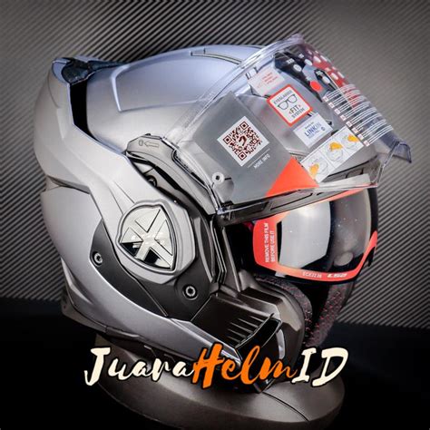 Jual LS2 HELM FF901 ADVANT X SOLID MATT TITANIUM MODULAR ADVANTX