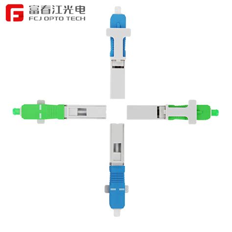 Sc Apc Hot Melt Optical Fiber Fast Connector Ftth Field Quick Assembly Patch Cord Connector Fc