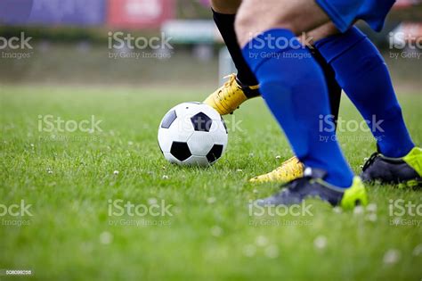 Soccer Player Stock Photo Download Image Now Activity Aggression