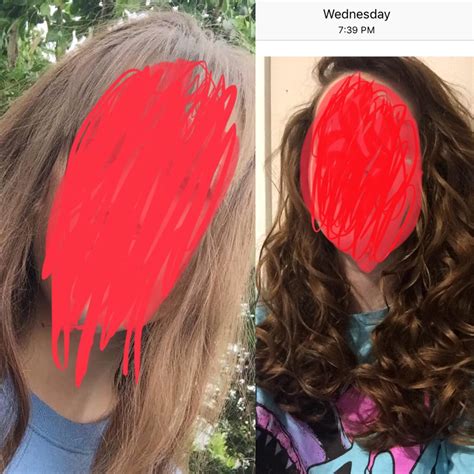 Before And After Curly Girl Method Rcurlyhair