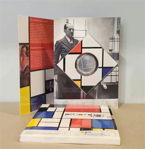 Coffret Be Euros Commemorative Pays Bas Mondriaan Proof Eur