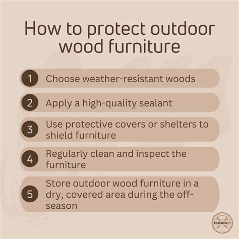 6 Best Methods To Protect Outdoor Wood Furniture 2023 Guide Garden