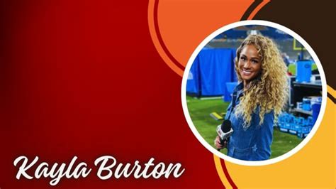 Kayla Burton Husband Is Australian Reporter Married