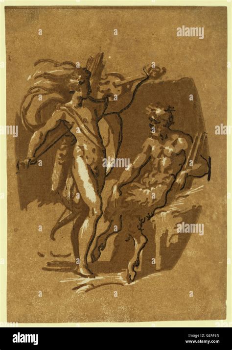 Apollo And Marsyas Stock Photo Alamy