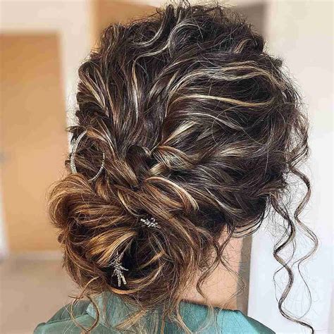 Easy Cute Curly Hair Updos In Trending In Artofit