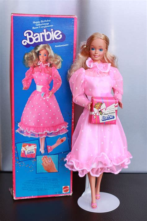 Happy Birthday Barbie 1983 Vintage Barbie Clothes Barbie 80s Barbie