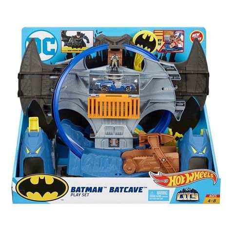 Hot Wheels DC Batman Batcave Play Set Shopee Malaysia