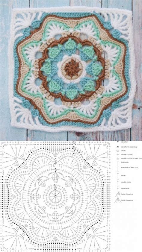 The Ultimate Granny Square Diagrams Collection ⋆ Crochet Kingdom