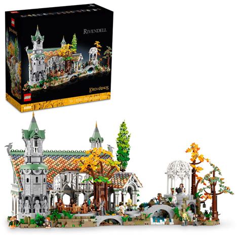 Lego Icons The Lord Of The Rings Rivendell 10316 Building Kit 6167