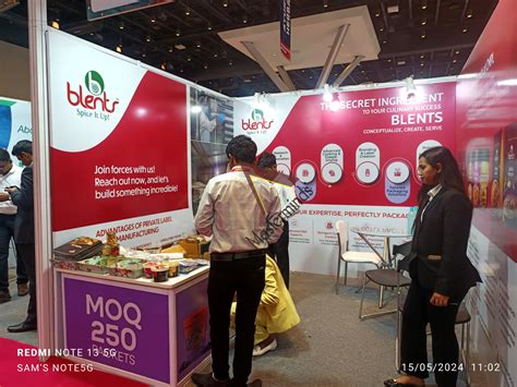 Blents Spices - CMPL 2024, JIO world, Bombay | Masterminds Exhibitions