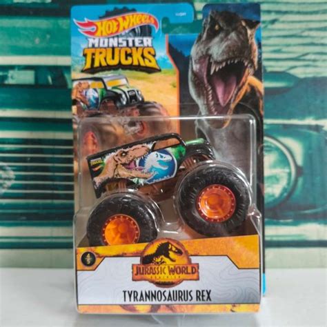 Jual Hot Wheels Monster Truck Jurassic World Tyrannosaurus Rex Di Seller Kim Nona Shop Tegal
