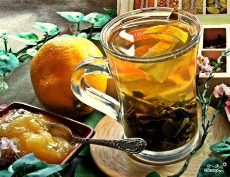 Зеленый чай с медом и лимоном - пошаговый рецепт с фото на Повар.ру