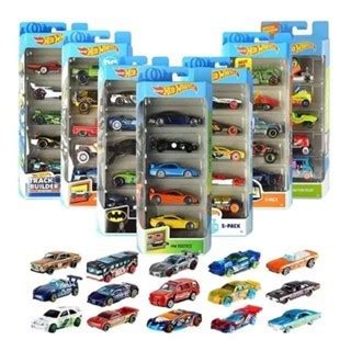 Kit Carrinhos Estilo Hot Wheels Miniaturas Colecionáveis Hot Cars brinquedo de menino