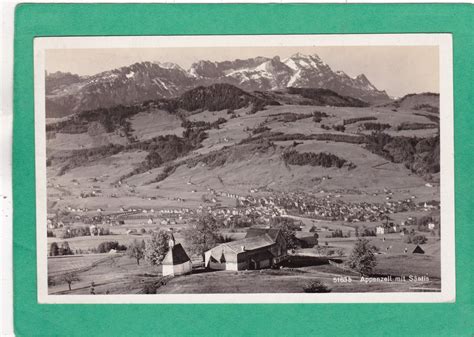 Appenzell mit Säntis 1937 Kaufen auf Ricardo