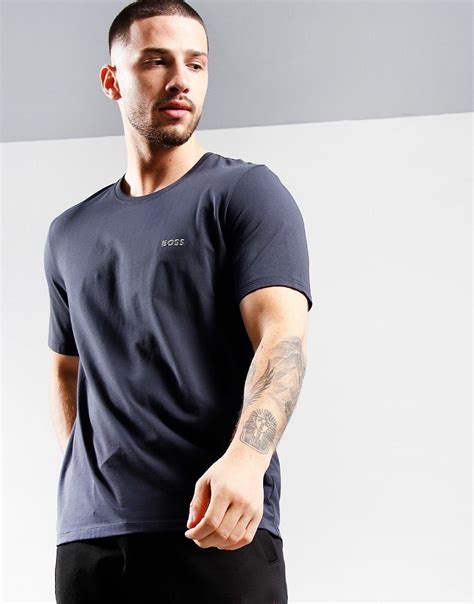 Boss Mix And Match T Shirt R Dark Blue Terraces Menswear