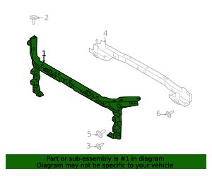 Ford Bronco Radiator Support Mb Z A Tascaparts