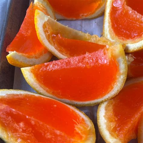 Aperol Spritz Jello Shot Recipe In Orange Peels Mom Loves Baking