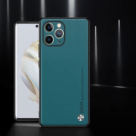 Простой и стильный кожаный чехол для Apple iPhone 13 Pro Max ( айфон 13 ...