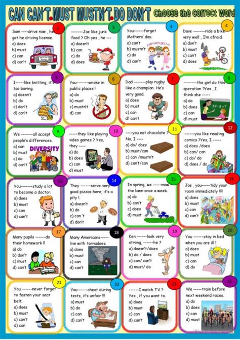 1,110 Auxiliary English ESL worksheets pdf & doc 