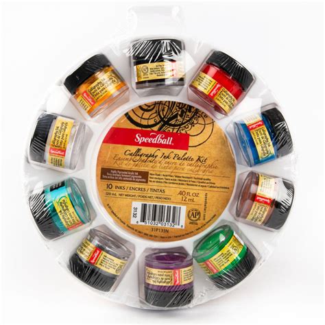 Speedball Calligraphy Ink Palette Kit